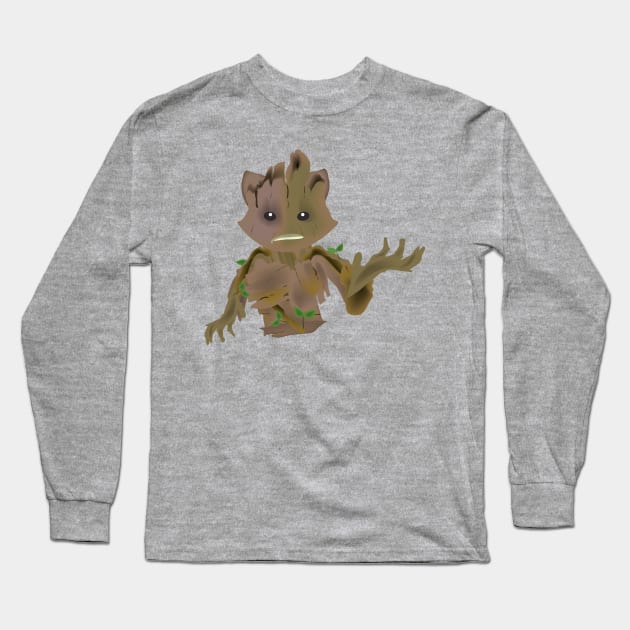 Groot Long Sleeve T-Shirt by sebstgelais